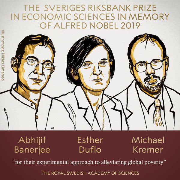 Il Nobel per l'economia premia l'approccio scientifico alla lotta contro la povertà Il Nobel per l'economia premia l'approccio scientifico alla lotta contro la povertà