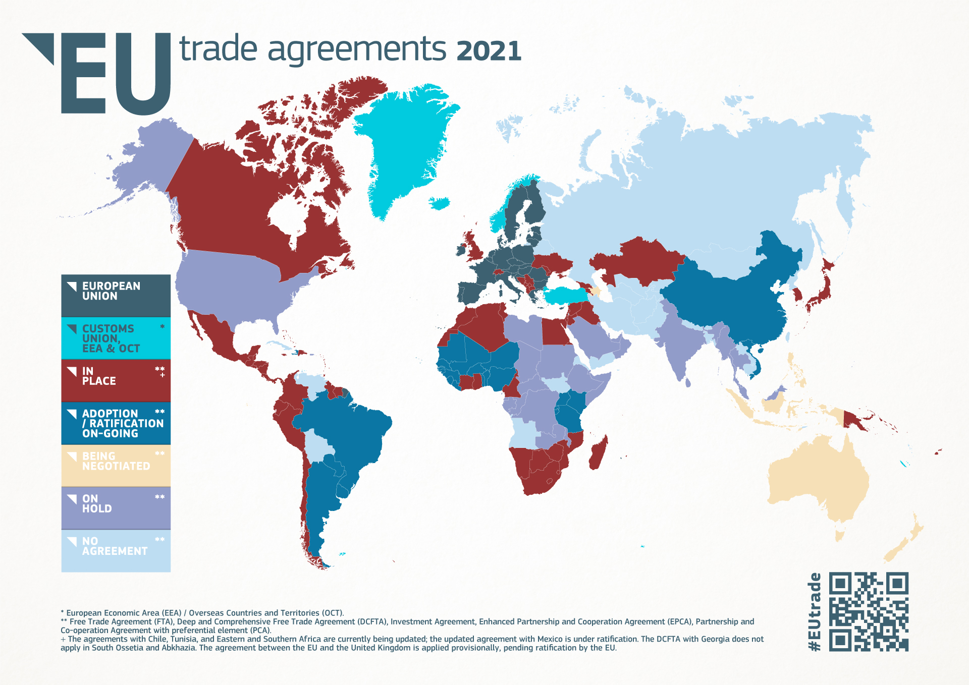 trade agreements map        <h3 class=