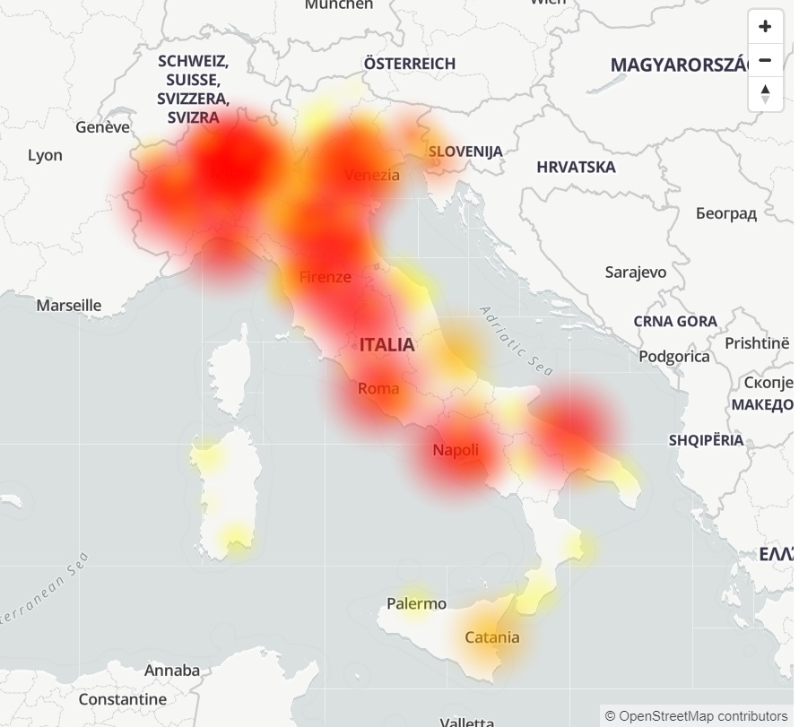 fastweb down oggi 1 settembre internet non funziona problemi connessione cosa succede