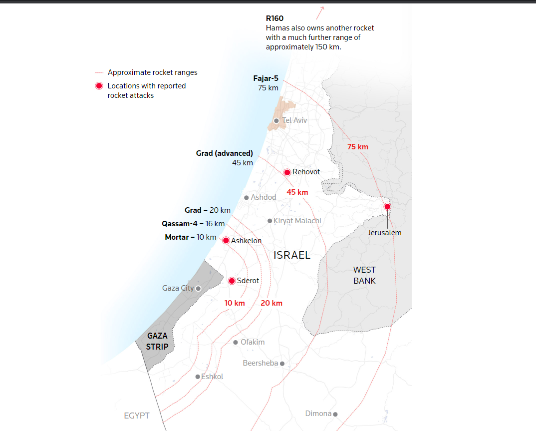 Guerra Israele-Hamas, Mappa E Numero Morti Totali: Cosa Sta Succedendo ...