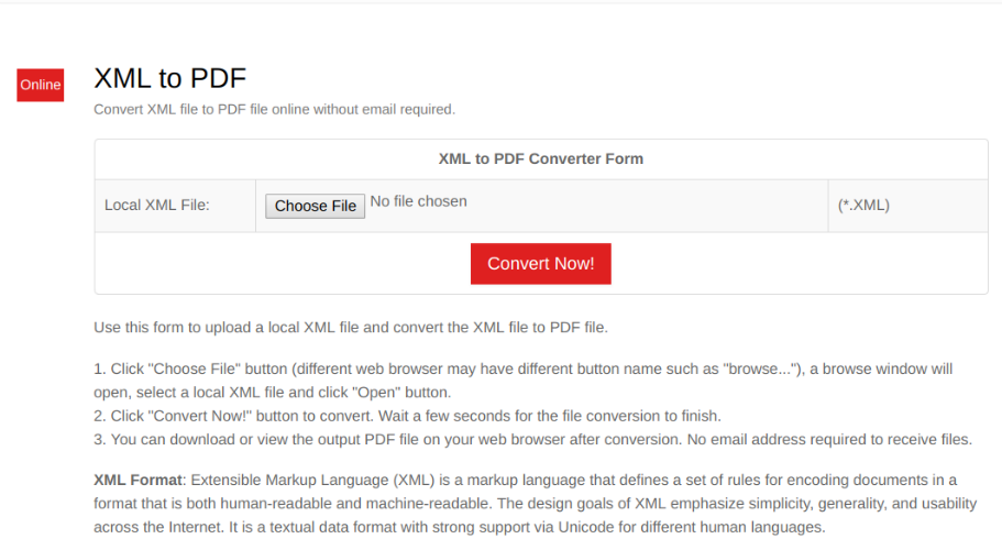 Visualizzare File Xml In Pdf