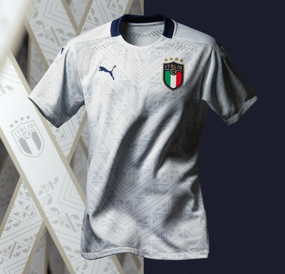 Maglia ITALIA Calcio Bianca Con Nome e Numero a Richiesta GRATIS Europei  2021