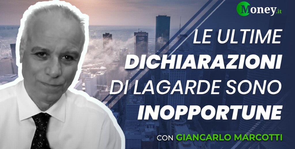  Le ultime dichiarazioni di Lagarde sono inopportune. VIDEO