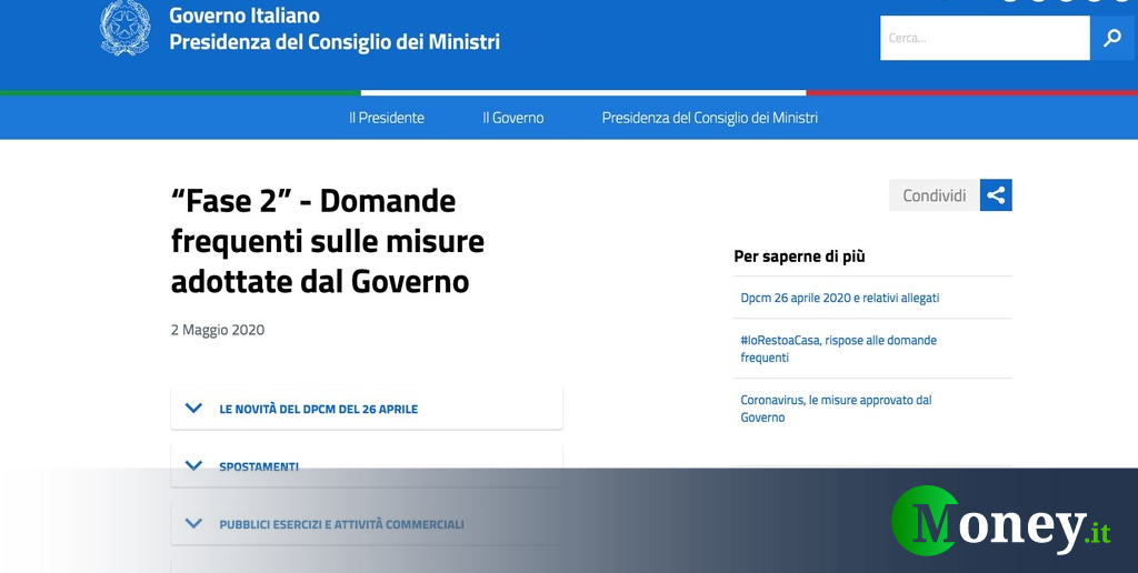 FAQ Fase 2: Tutti I Chiarimenti Del Governo Conte