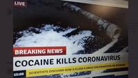 La cocaina protegge dal coronavirus? La bufala arriva dalla Francia