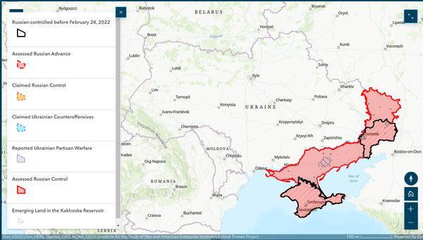 Guerra Ucraina Chi Sta Vincendo La Mappa 2023 Aggiornata Dei Territori Conquistati Dalla Russia