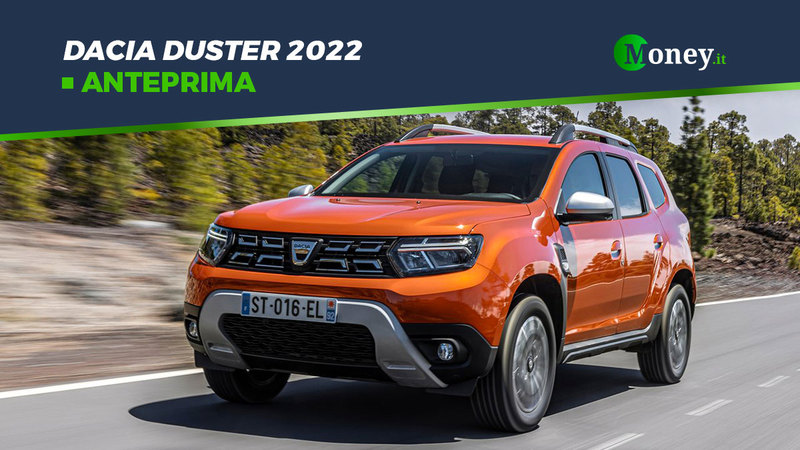 Dacia Duster  2022  foto motori e prezzi