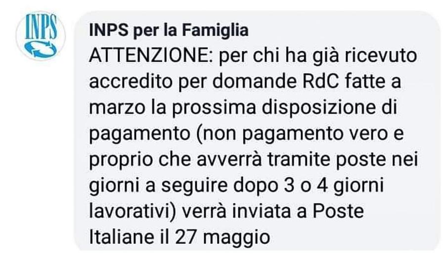 Seconda Mensilità Reddito Di Cittadinanza Da Oggi La